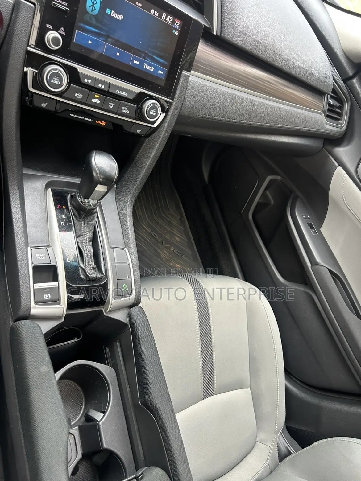 Honda Civic EX Sedan 2019 Gray