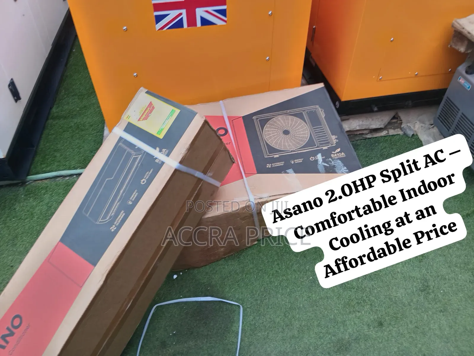 Asano 2.0HP Split Air Conditioner – Powerful Performance, Quality