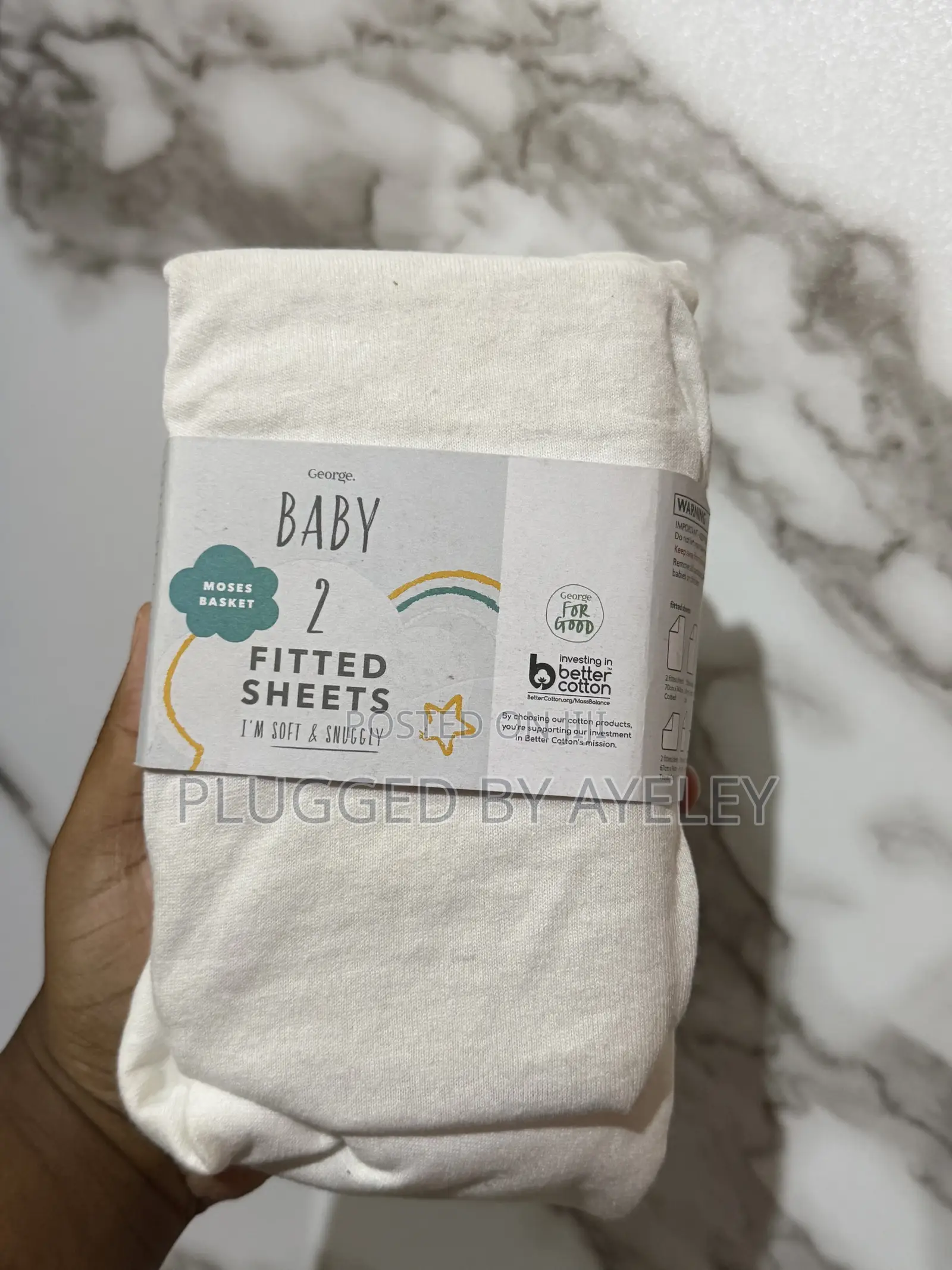Baby 2 FITTED SHEETS
