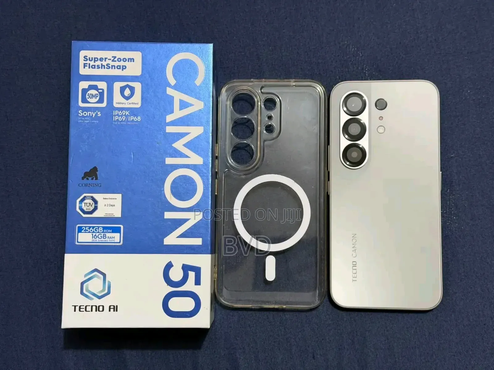 New Tecno Camon 50 256 GB Gray