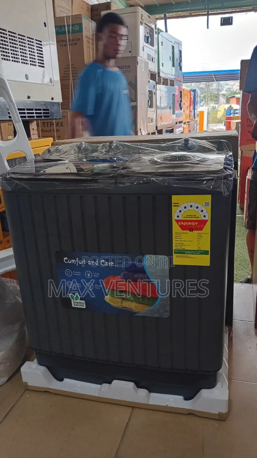 Elegant 8KG Semi Automatic Twin Tub Washer 8kg