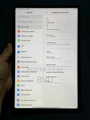 Xiaomi Pad 6 256 GB Black