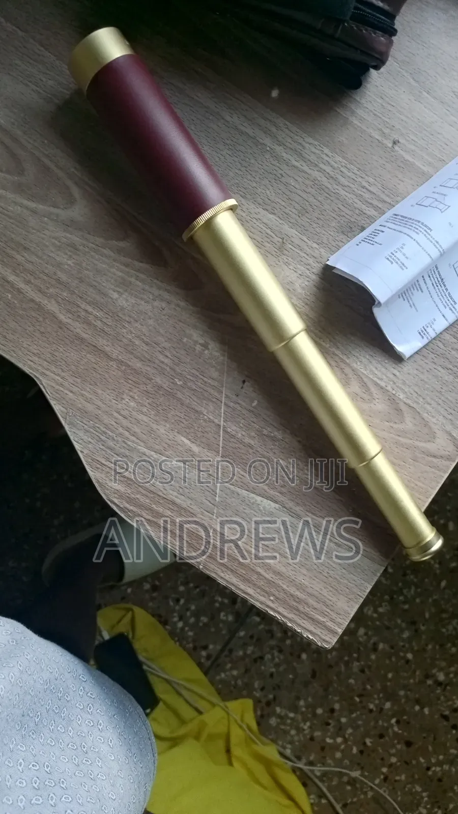 Vintage Monocular Telescope / Spyglass – Optical Refractor