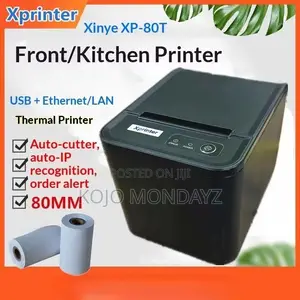 Xprinter XP-80T 80mm Thermal Receipt Printer With Auto Cutter