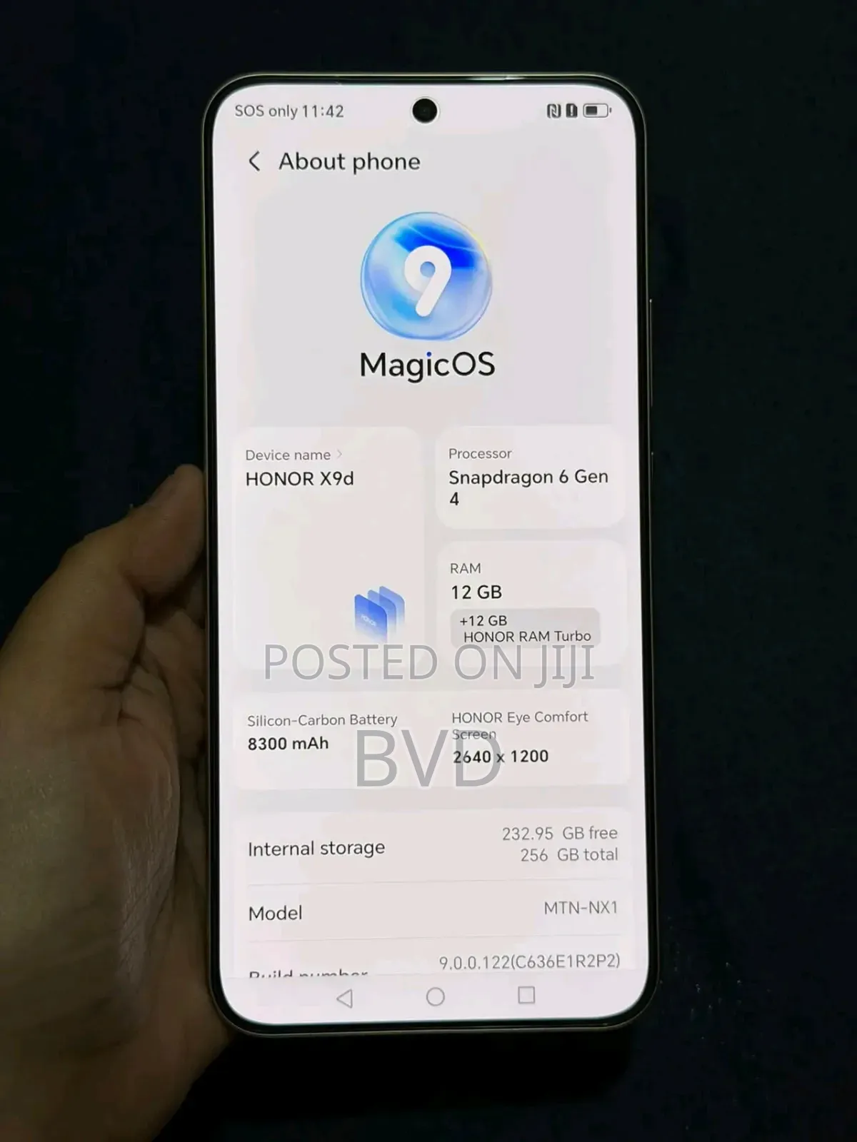 Honor X9d 256 GB Gray