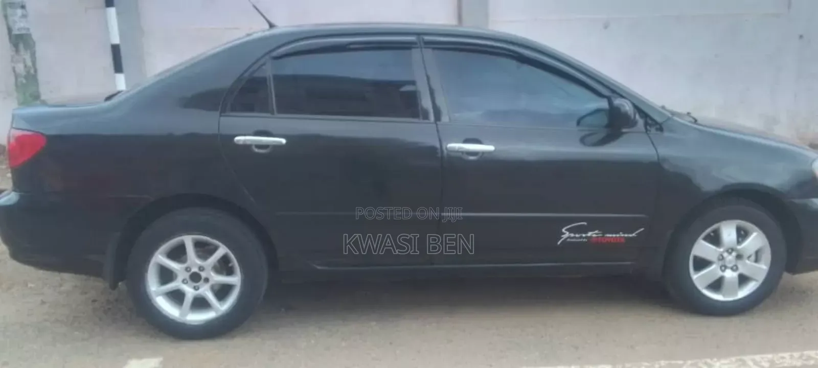 Toyota Corolla 2007 Black