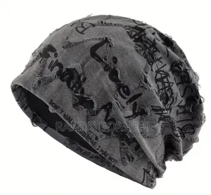 Graffiti Distressed Beanie