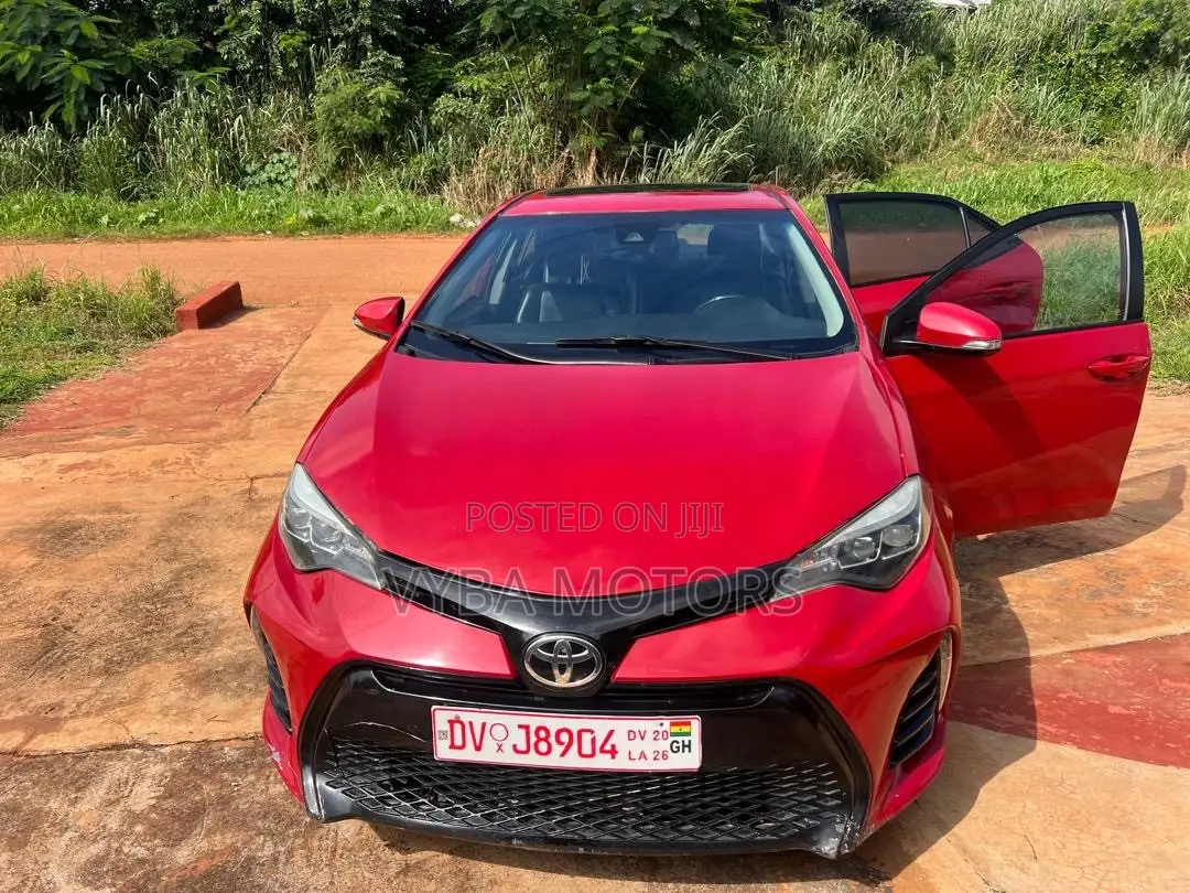 Toyota Corolla XSE (1.8L 4cyl 2A) 2018 Red
