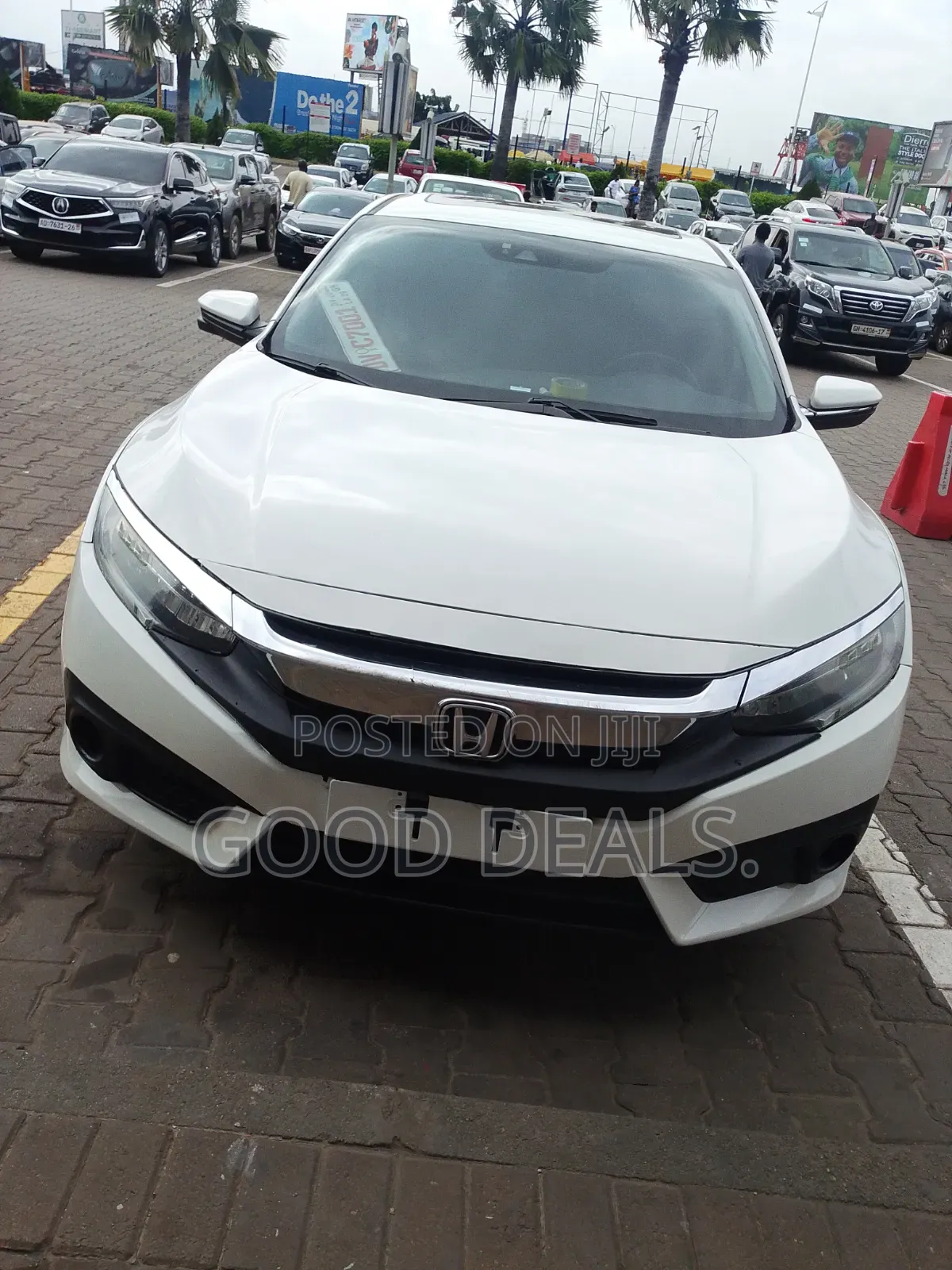 Honda Civic EX-L 4dr Sedan (1.5L 4cyl) 2016 White