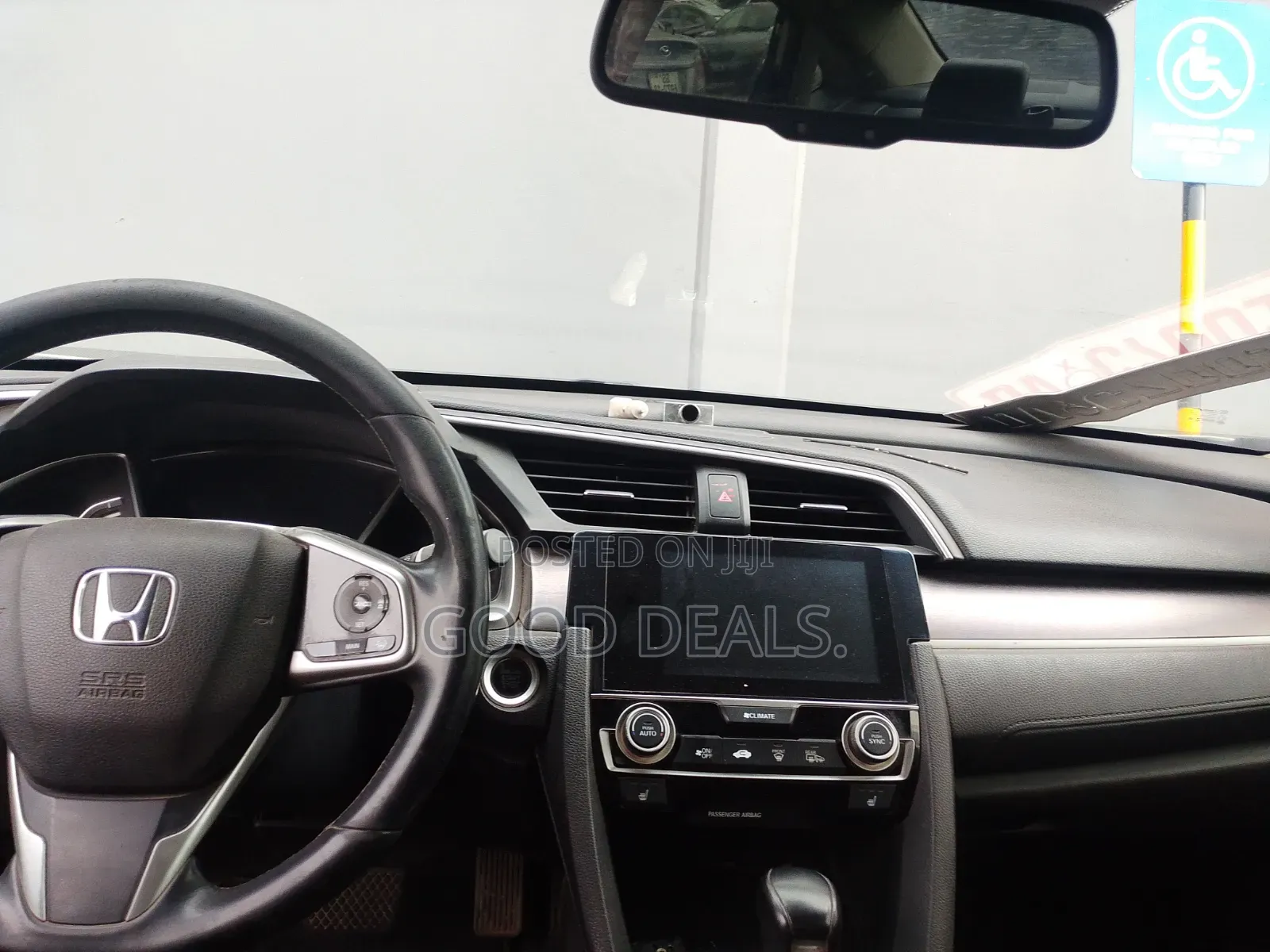 Honda Civic EX-L 4dr Sedan (1.5L 4cyl) 2016 White