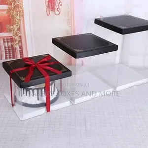 Transparent Complete Cake Boxes - Wholesale
