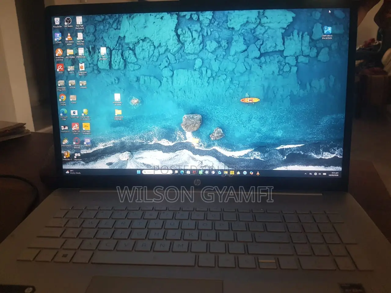 Laptop HP Pavilion 17 32GB AMD Ryzen 5 HDD+SSD 512GB