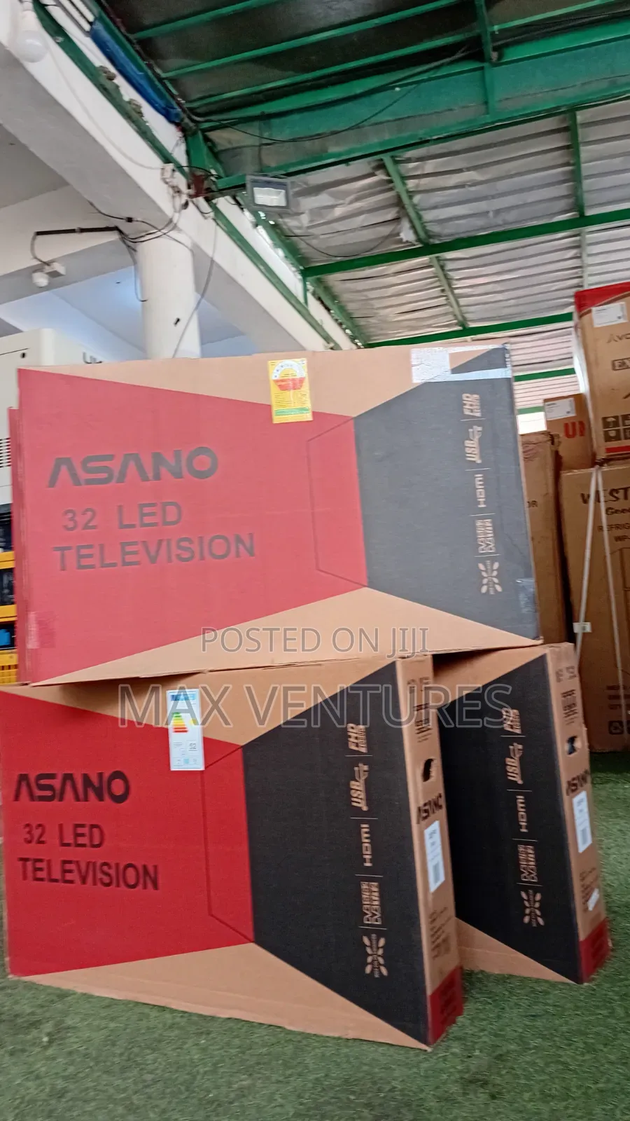 Asano 32DF10 32” Black Digital TV With USB 32"TV