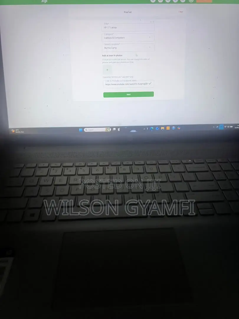 Laptop HP Pavilion 17 32GB AMD Ryzen 5 HDD+SSD 512GB