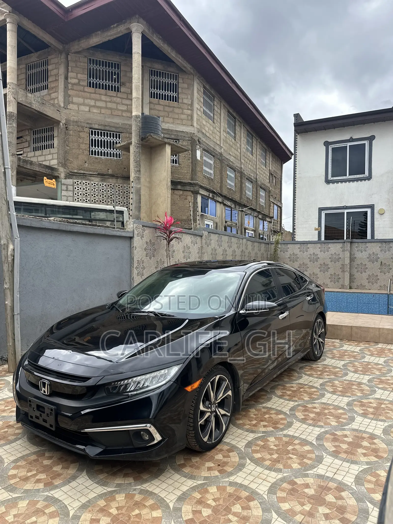Honda Civic Touring Sedan 2020 Black