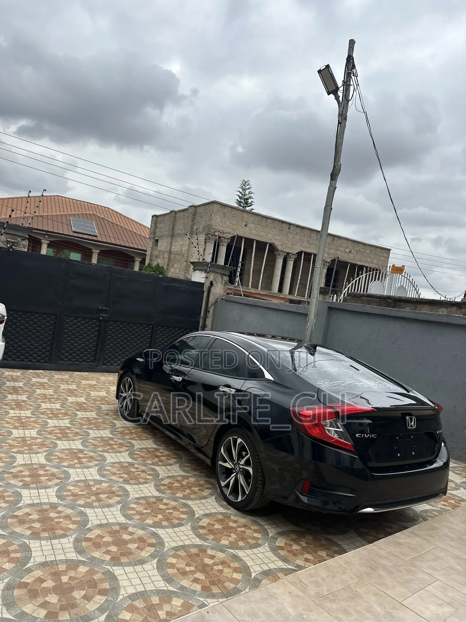 Honda Civic Touring Sedan 2020 Black