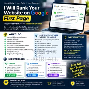 I Will Rank Your Website on Google First Page | SEO Service