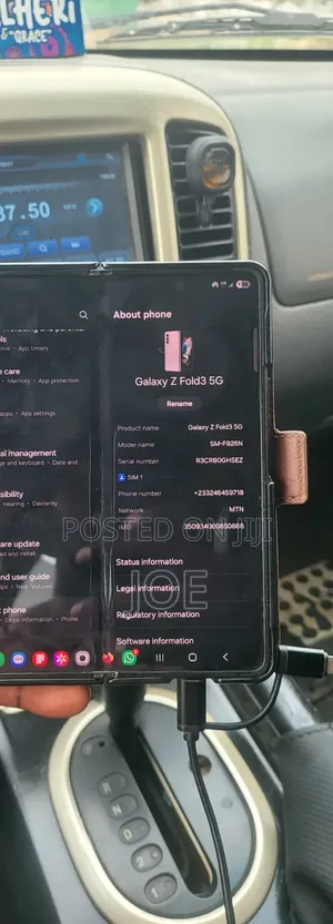 Samsung Galaxy Z Fold 3 256 GB Black