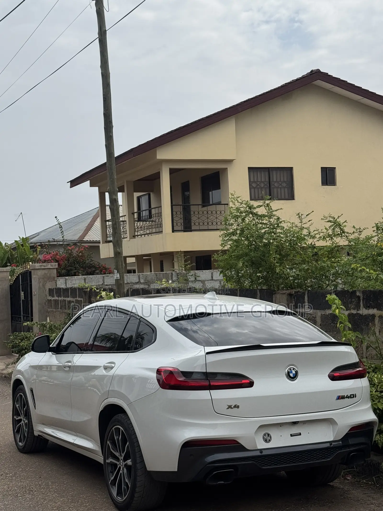 BMW X4 M40i 2019 White