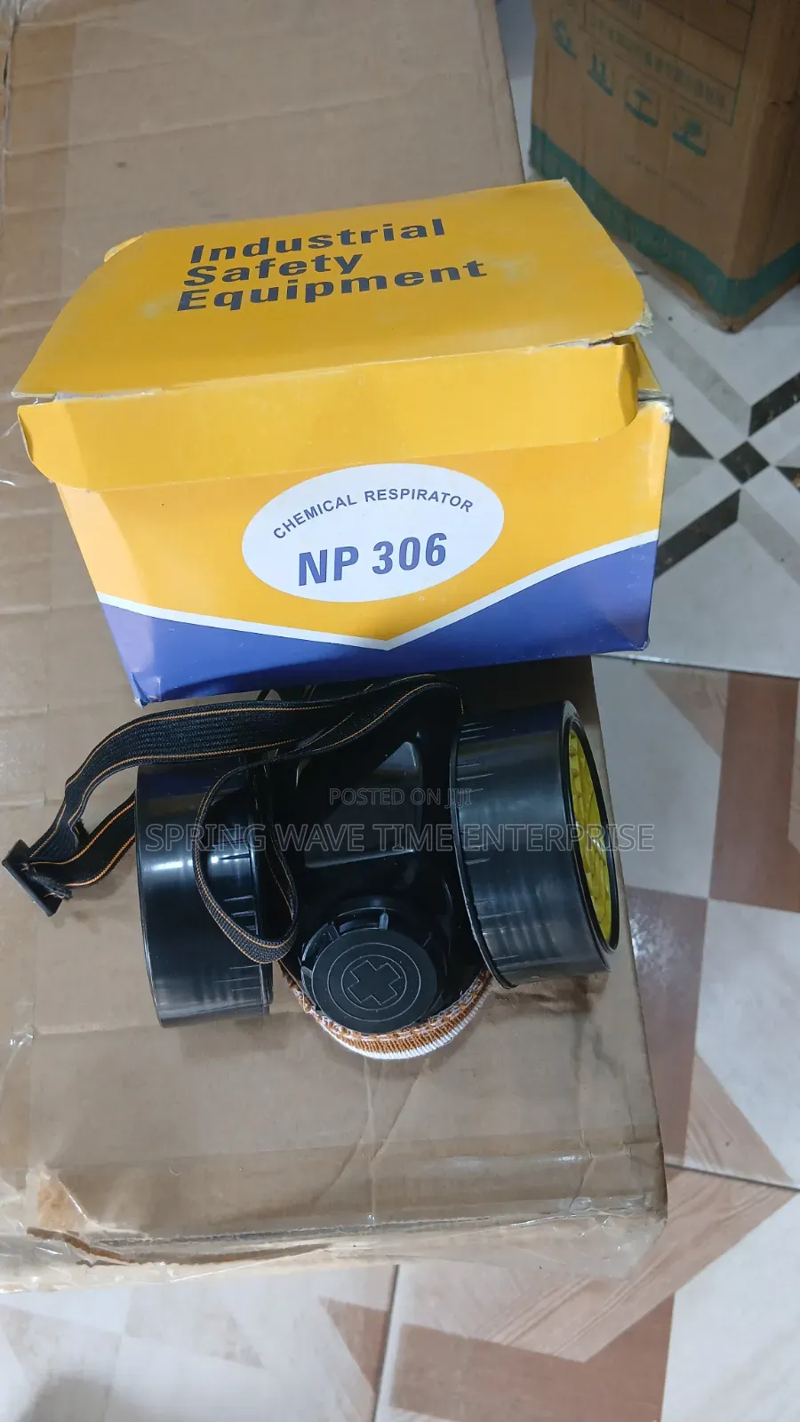 Industrial Gas and Chemical Half Face Mask