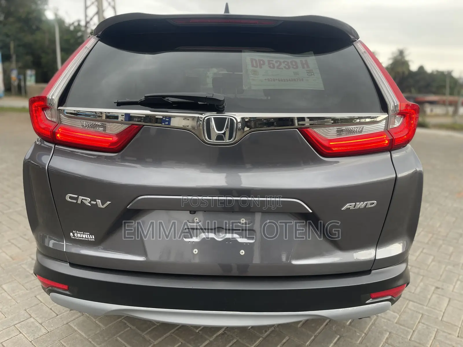 Honda CR-V EX-L AWD 2019 Gray
