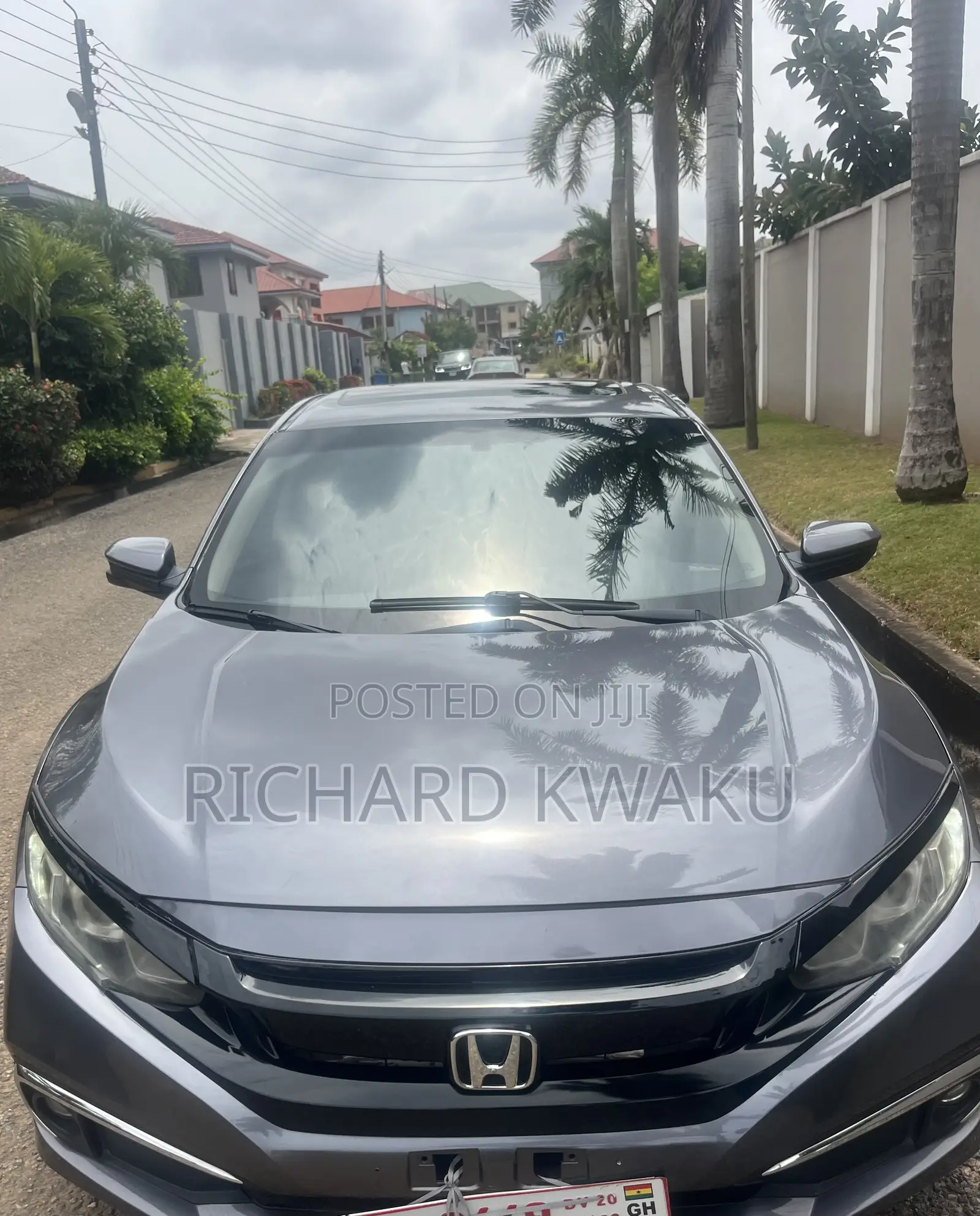 Honda Civic EX 4dr Sedan (1.5L 4cyl) 2016 Gray