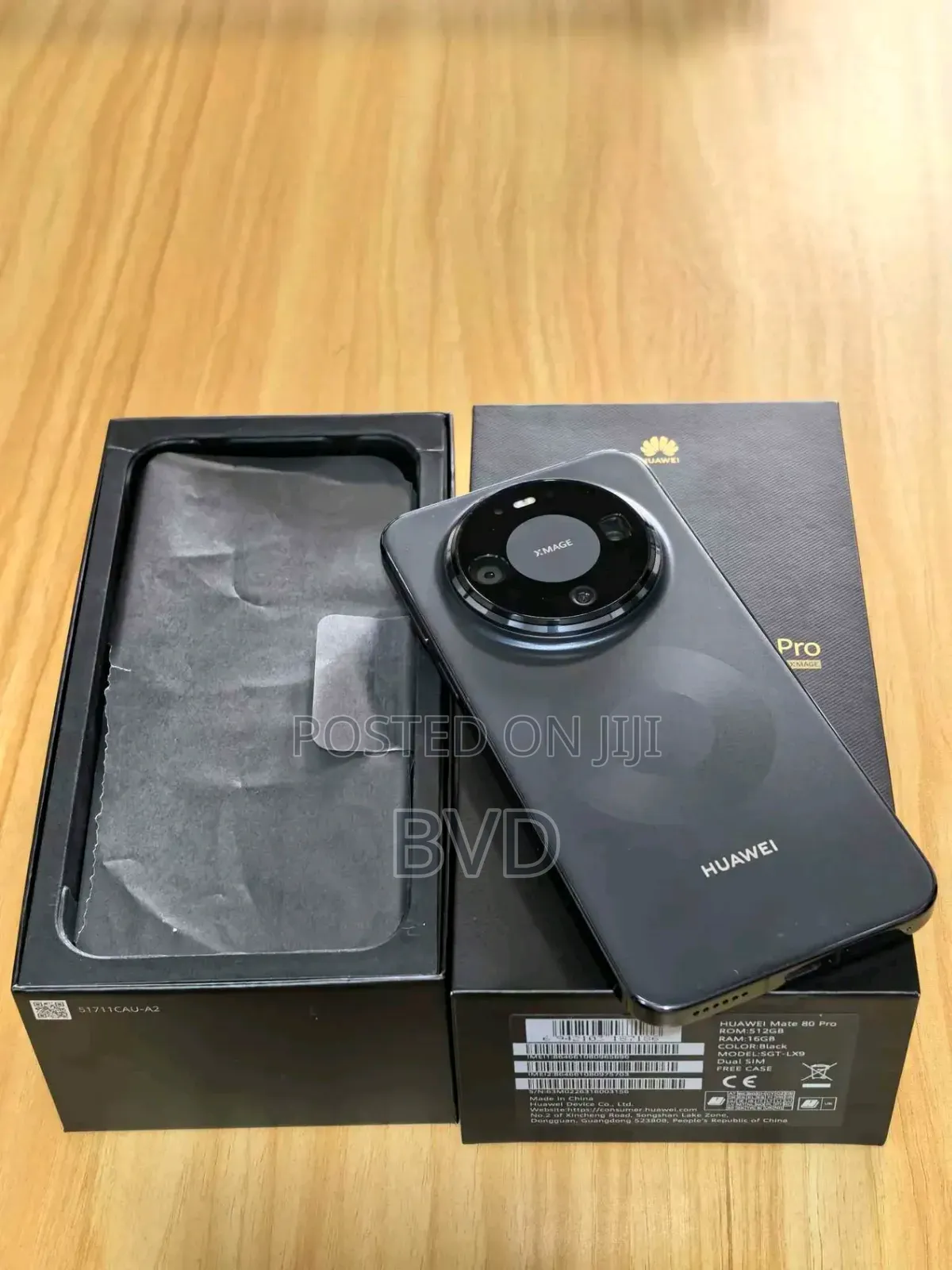 New Huawei Mate 80 Pro 5G 512 GB Black