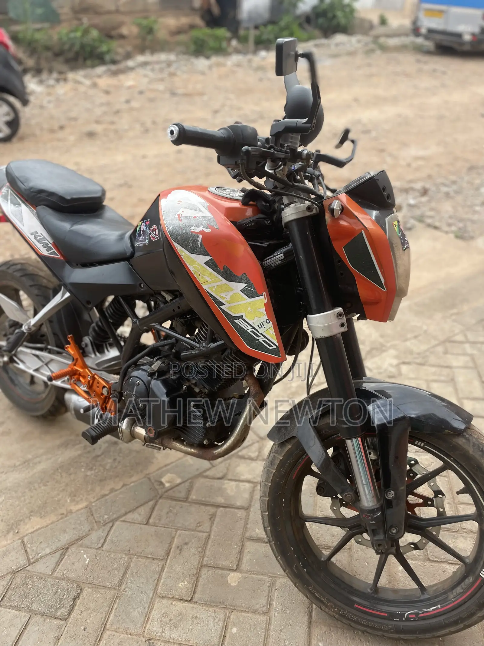 KTM 2012 Orange