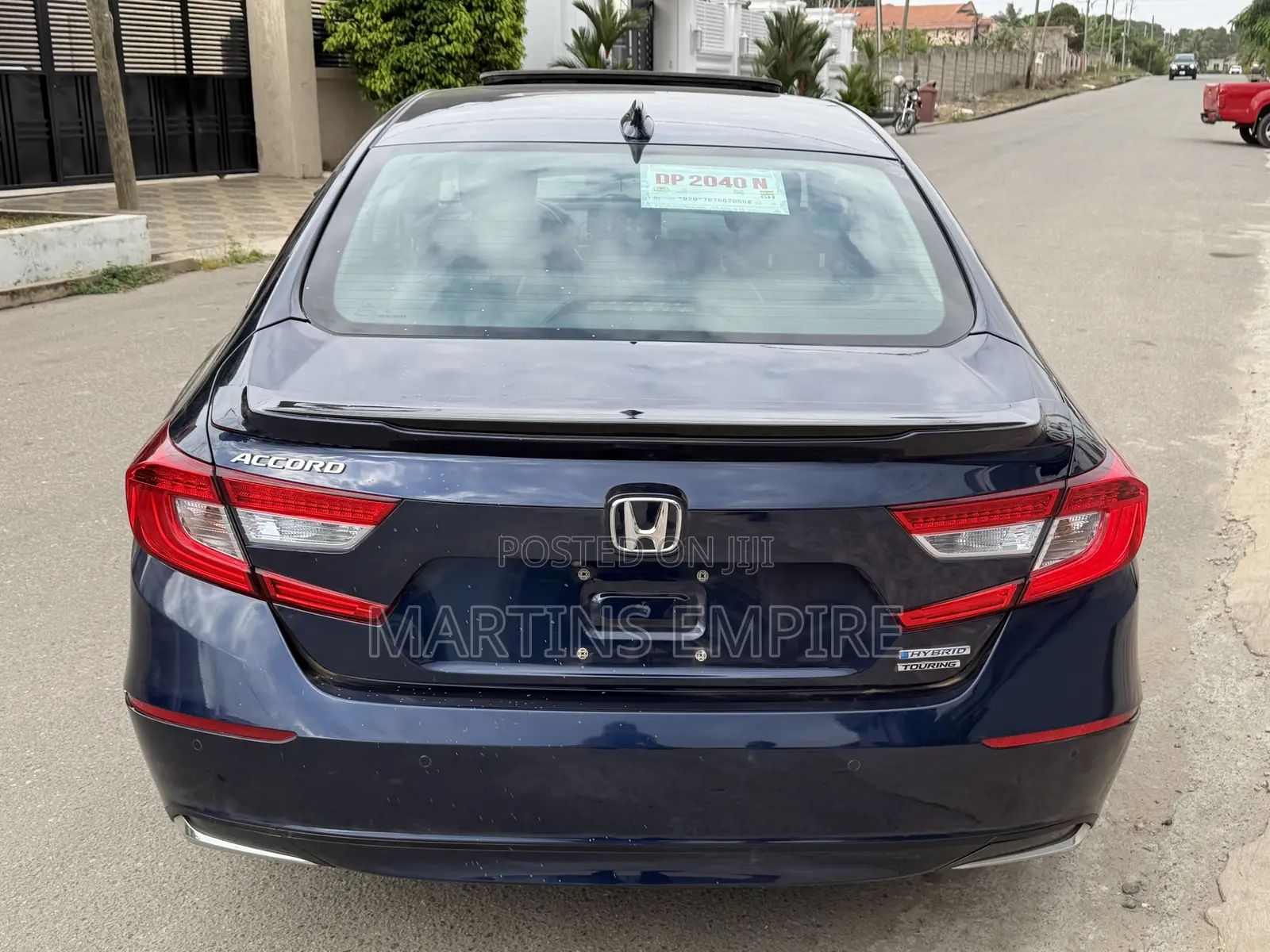 Honda Accord EX-L (2.0L 4cyl Turbo 10A) 2019 Blue
