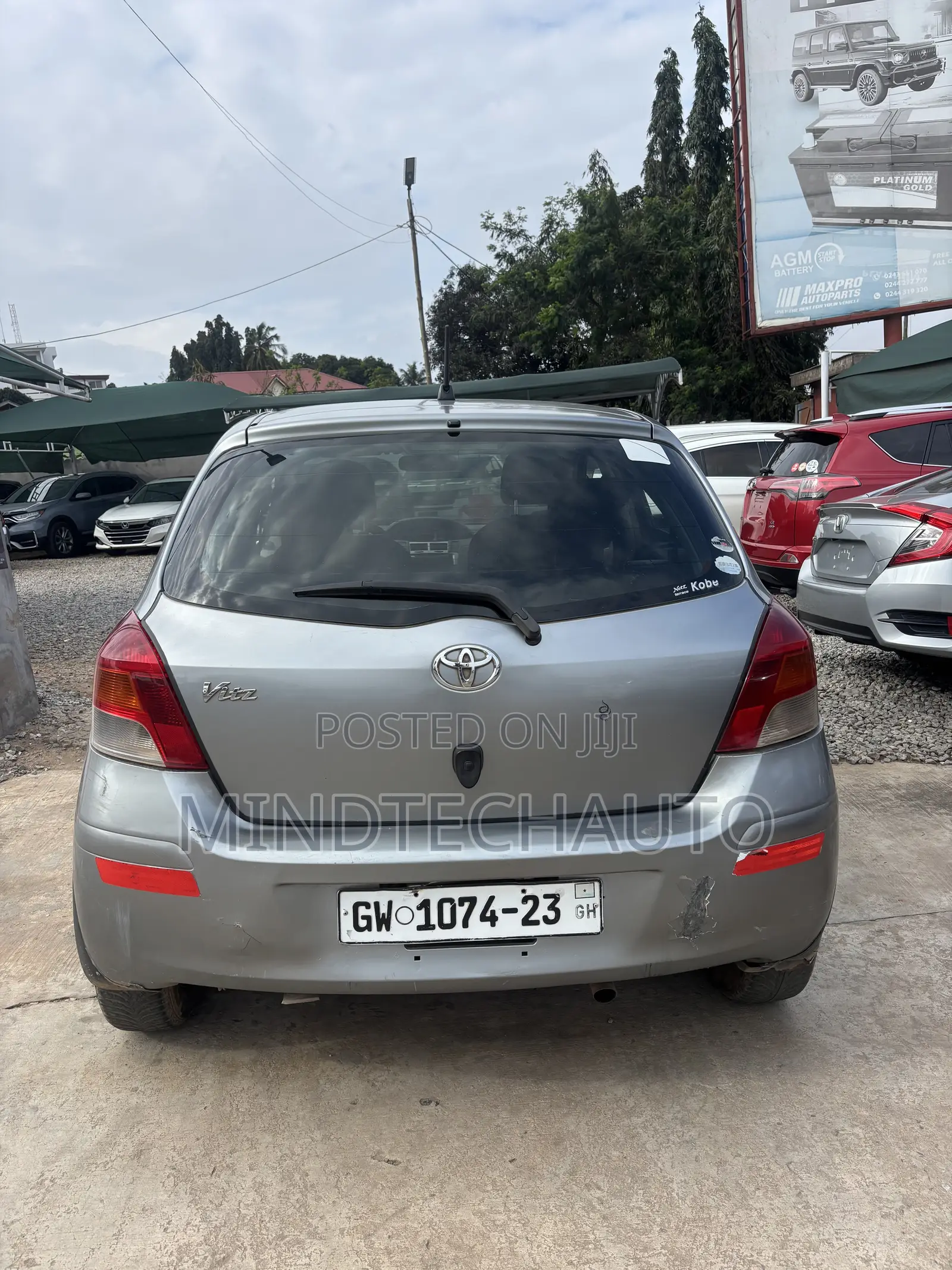 Toyota Vitz 1.5 FWD 3dr 2008 Gray