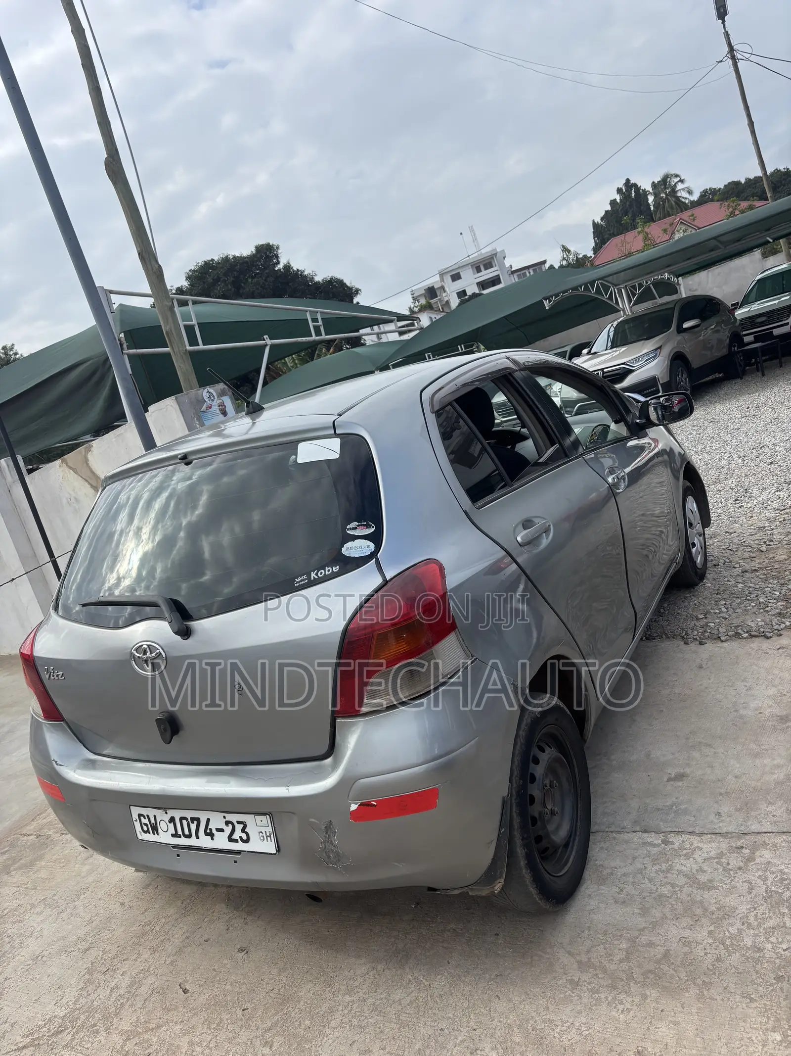 Toyota Vitz 1.5 FWD 3dr 2008 Gray