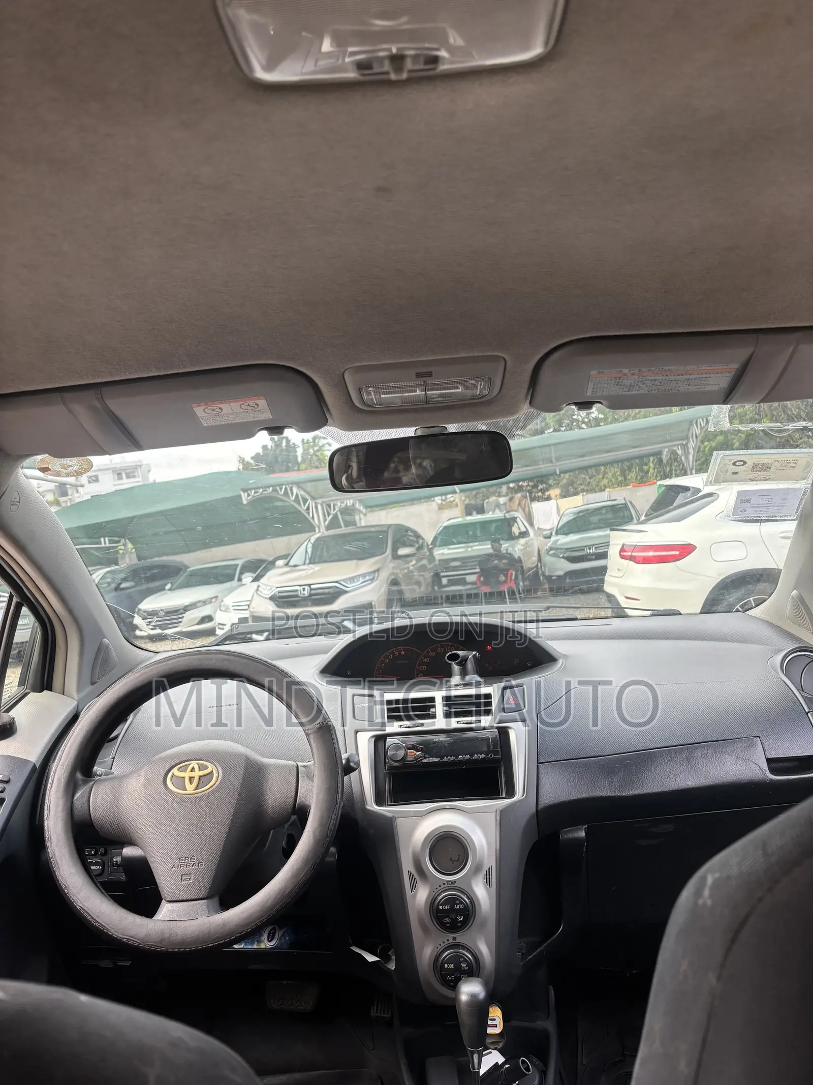 Toyota Vitz 1.5 FWD 3dr 2008 Gray