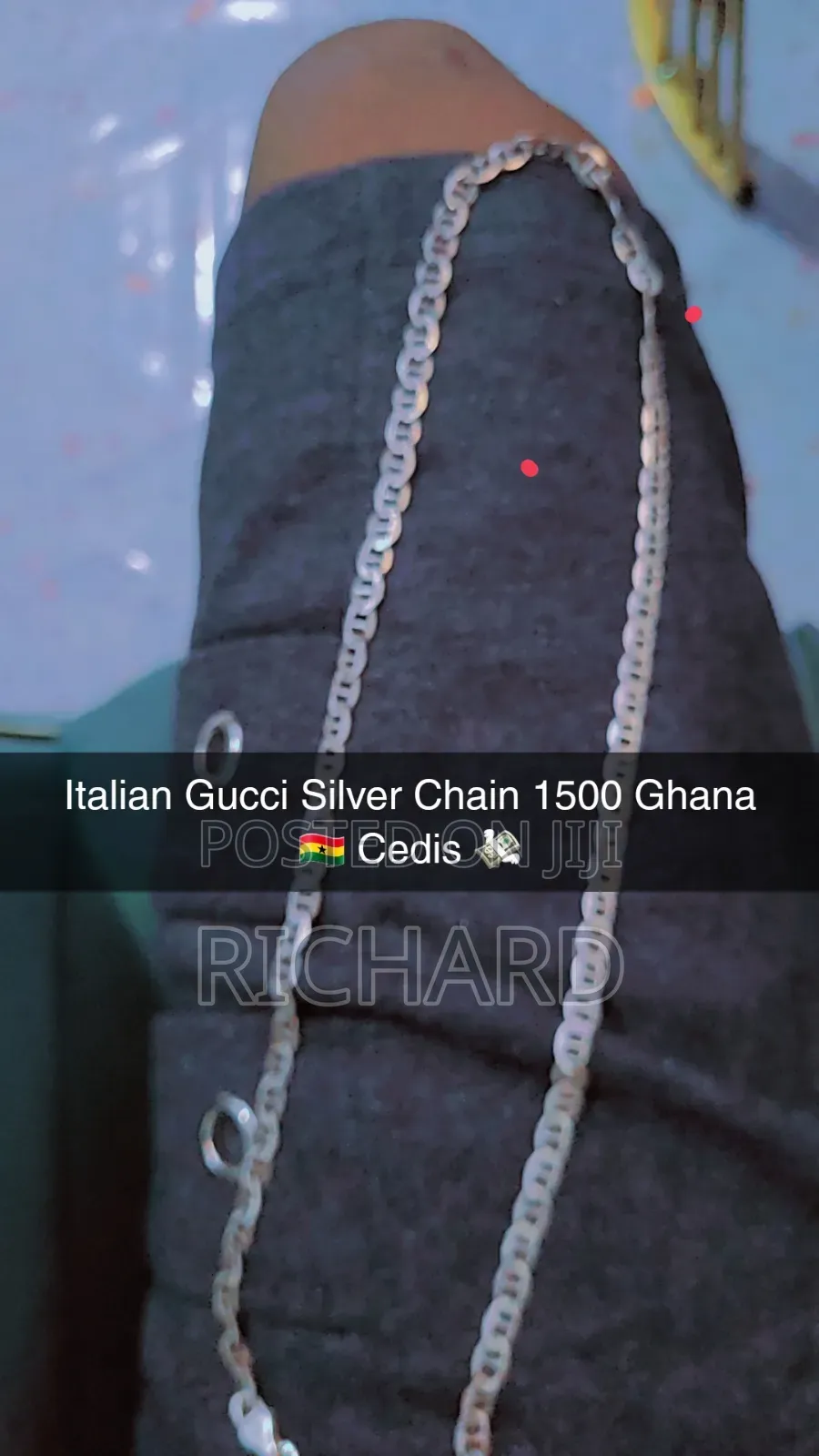 Gucci Silver Chain 925 Italy 19.36 G