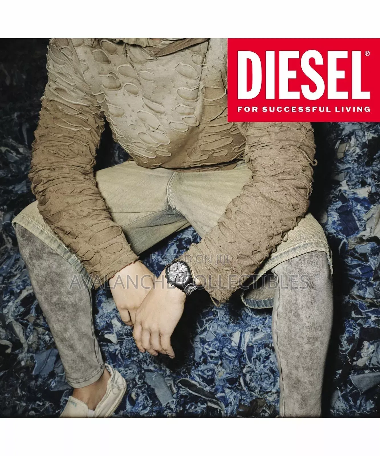 Diesel Mercurial Chronograph Gent's Stainless Steel Watch 45mm Case