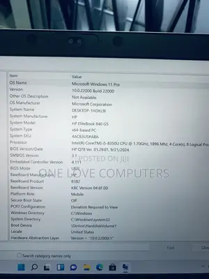 Laptop HP EliteBook 840 G5 8GB Intel Core i5 SSD 256GB