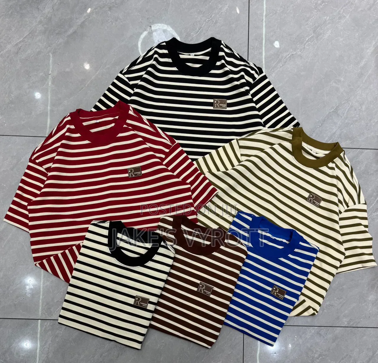 Classic Casual Striped T-Shirts