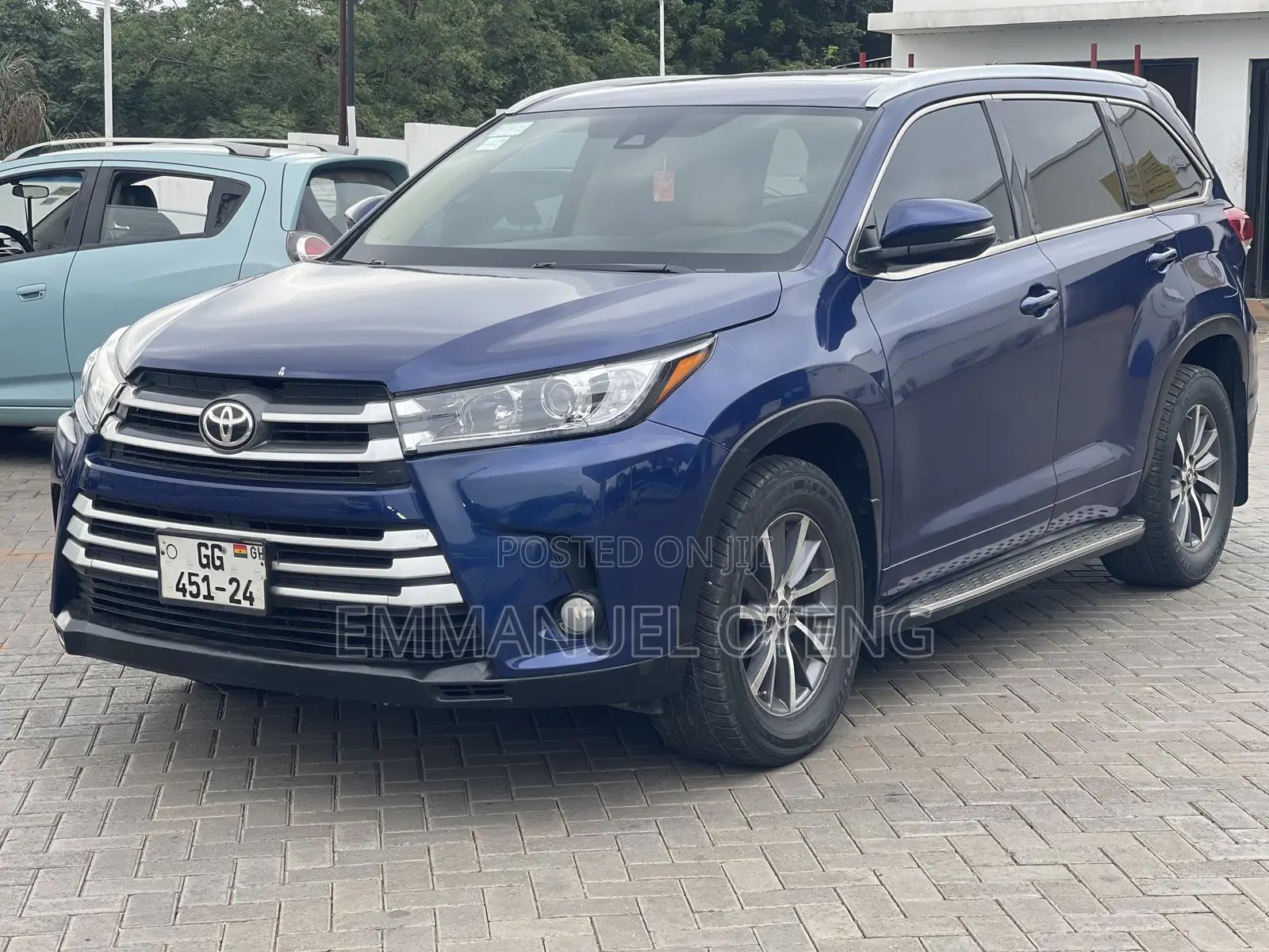 Toyota Highlander 2019 Blue
