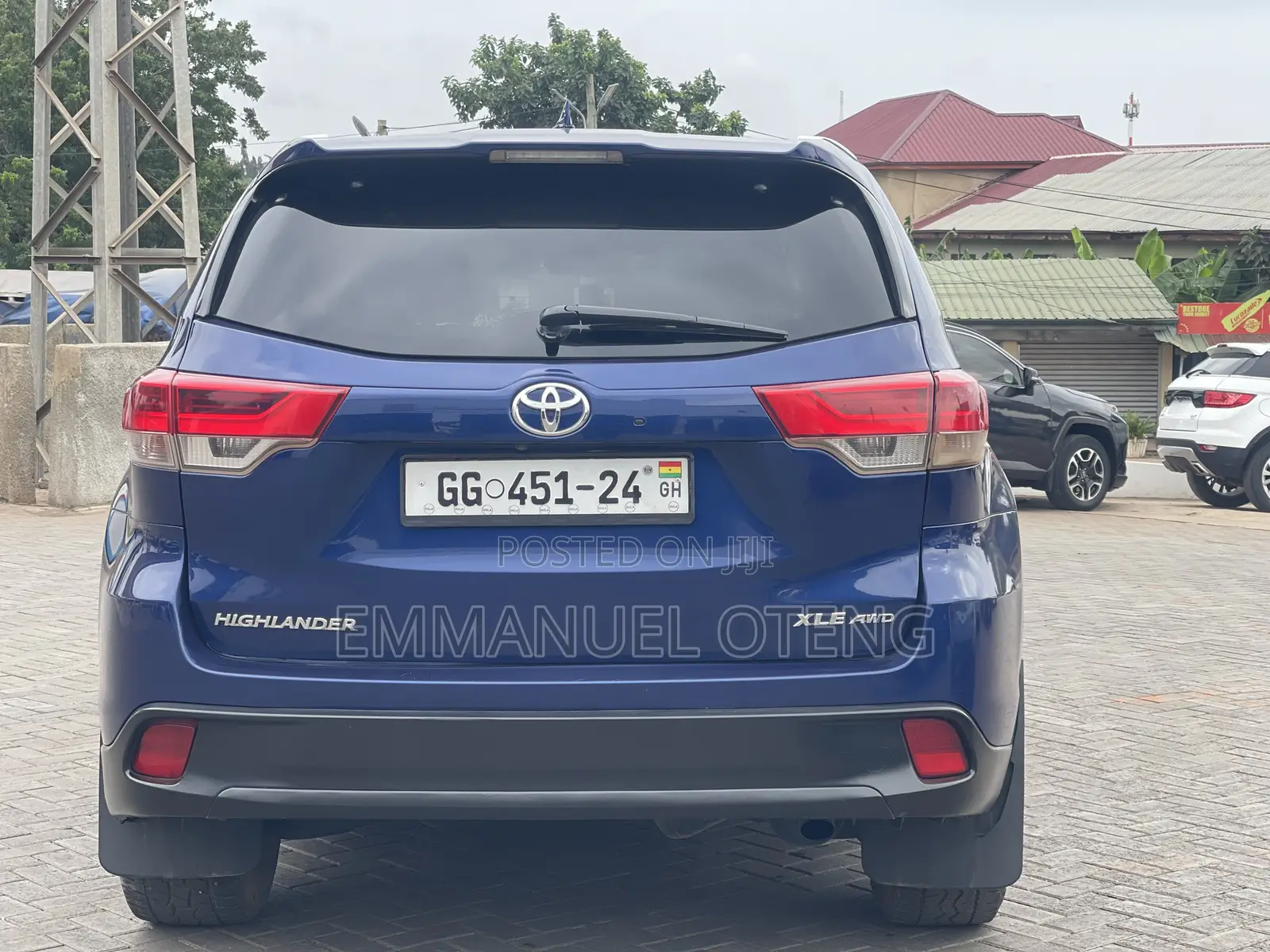 Toyota Highlander 2019 Blue