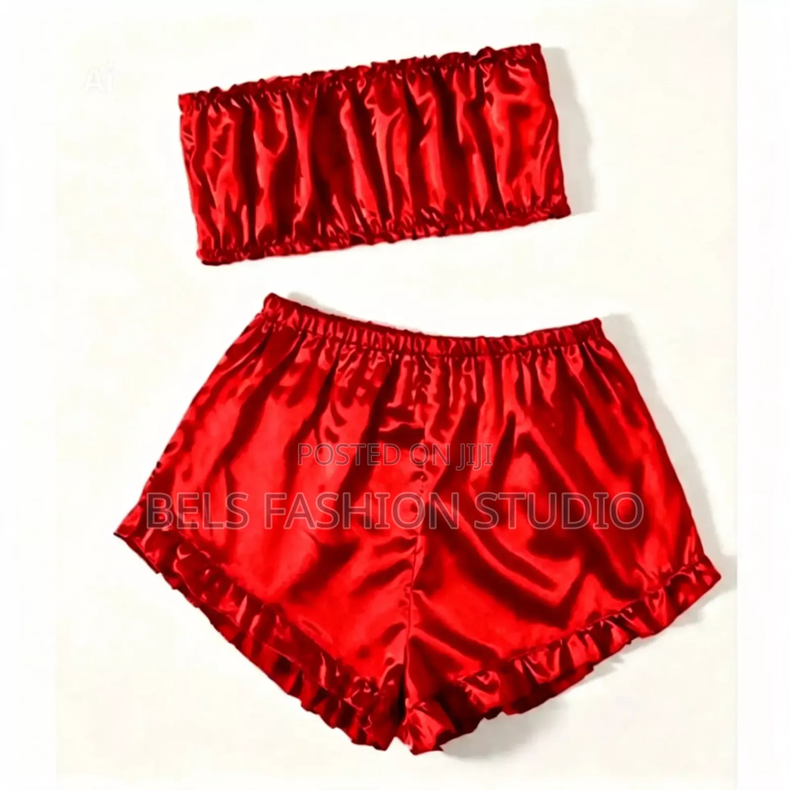 4-in-1 Silk Satin Nightwear Pajama Set