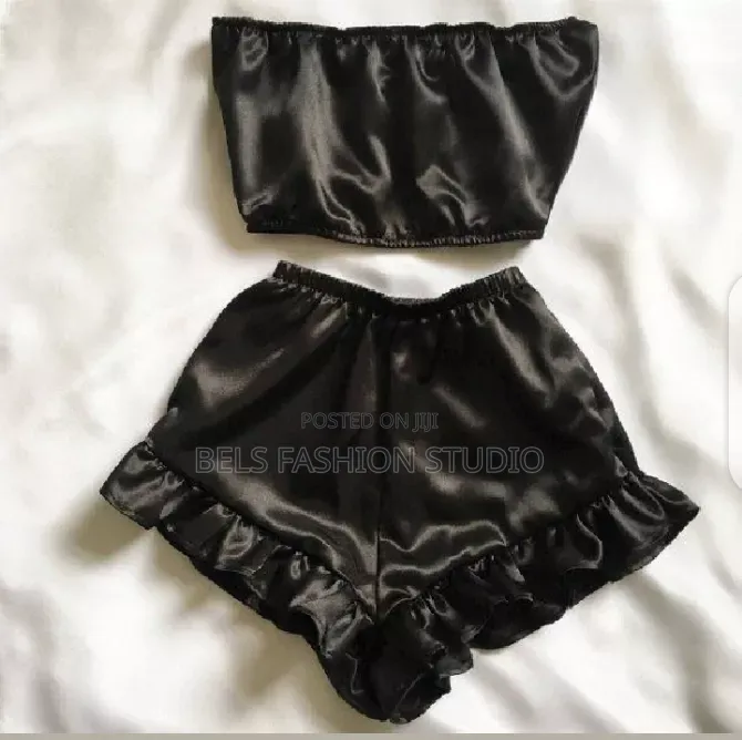 4-in-1 Silk Satin Nightwear Pajama Set