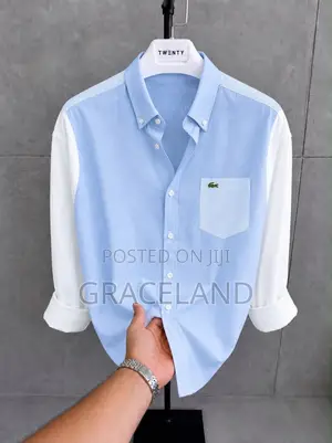 This Is Original High Quality Men Long Sleeve Shirts