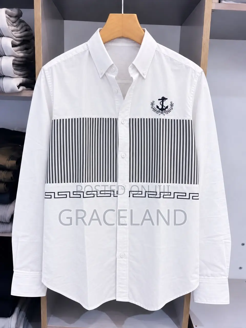 This Is Original High Quality Men Long Sleeve Shirts