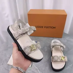 Original Louis Vuitton Sunset Flat Sandal in Colours