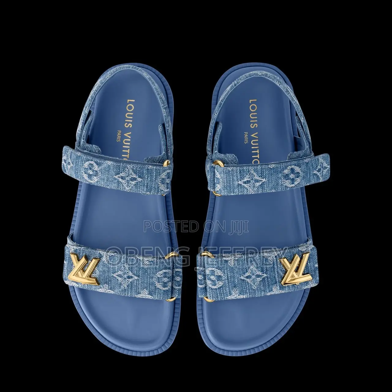 Original Louis Vuitton Sunset Flat Sandal in Colours