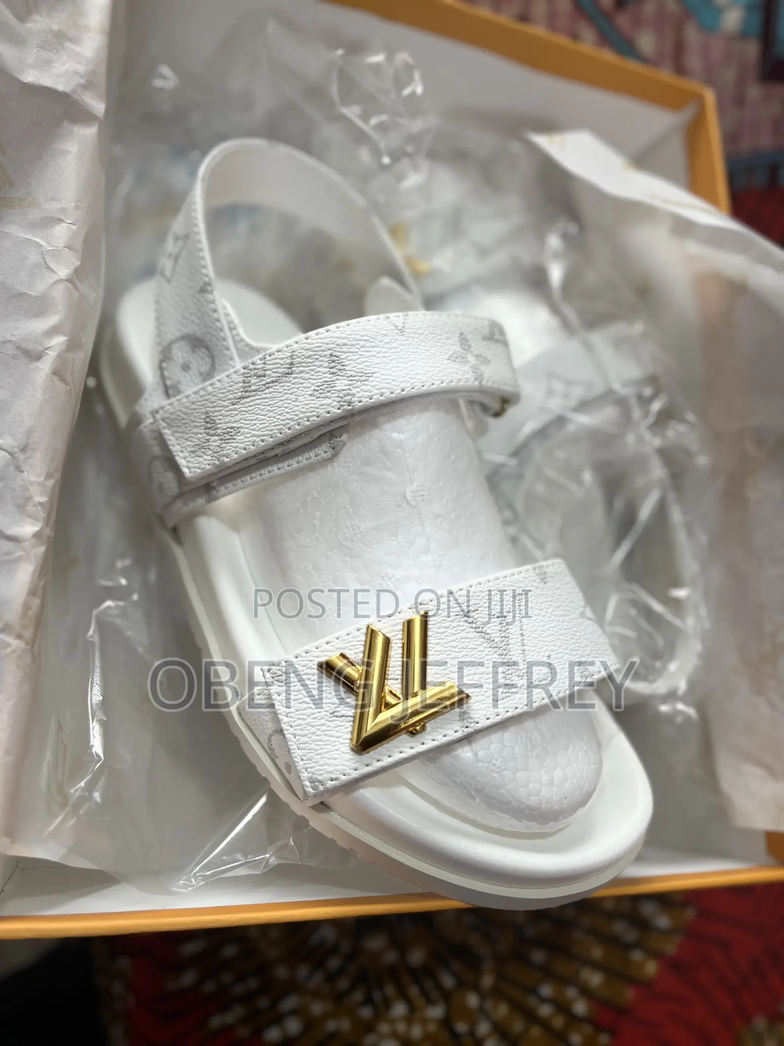 Original Louis Vuitton Sunset Flat Sandal in Colours