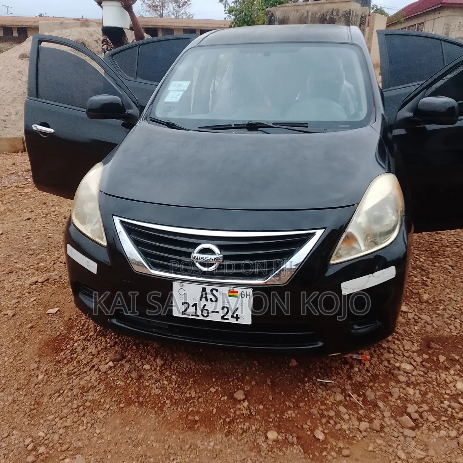 Nissan Versa 1.6 SV 2013 Black