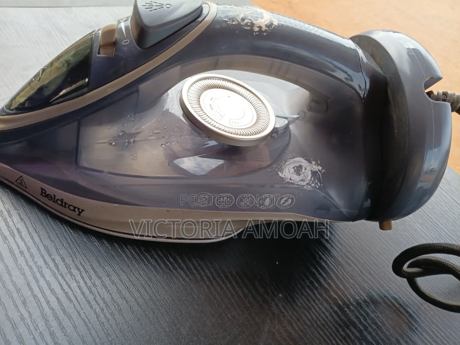 Beldray Titanium 2-in-1 Cordless Steam Lron.