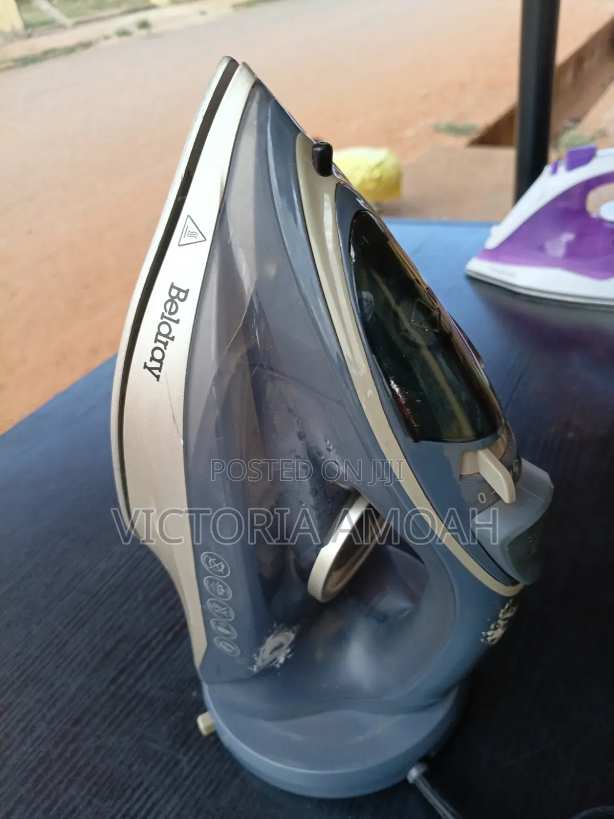 Beldray Titanium 2-in-1 Cordless Steam Lron.