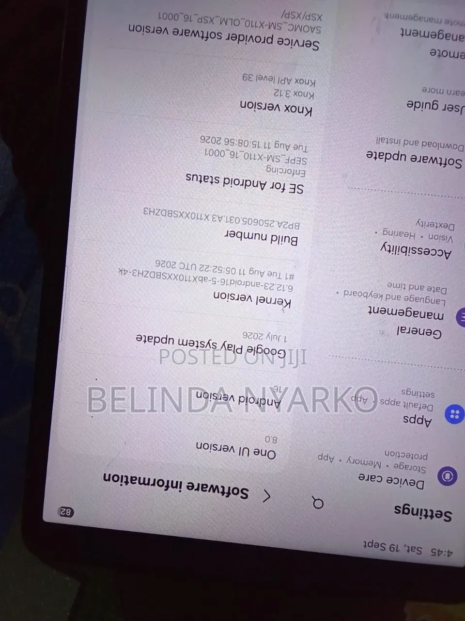 Samsung Galaxy Tab A9 64 GB Black