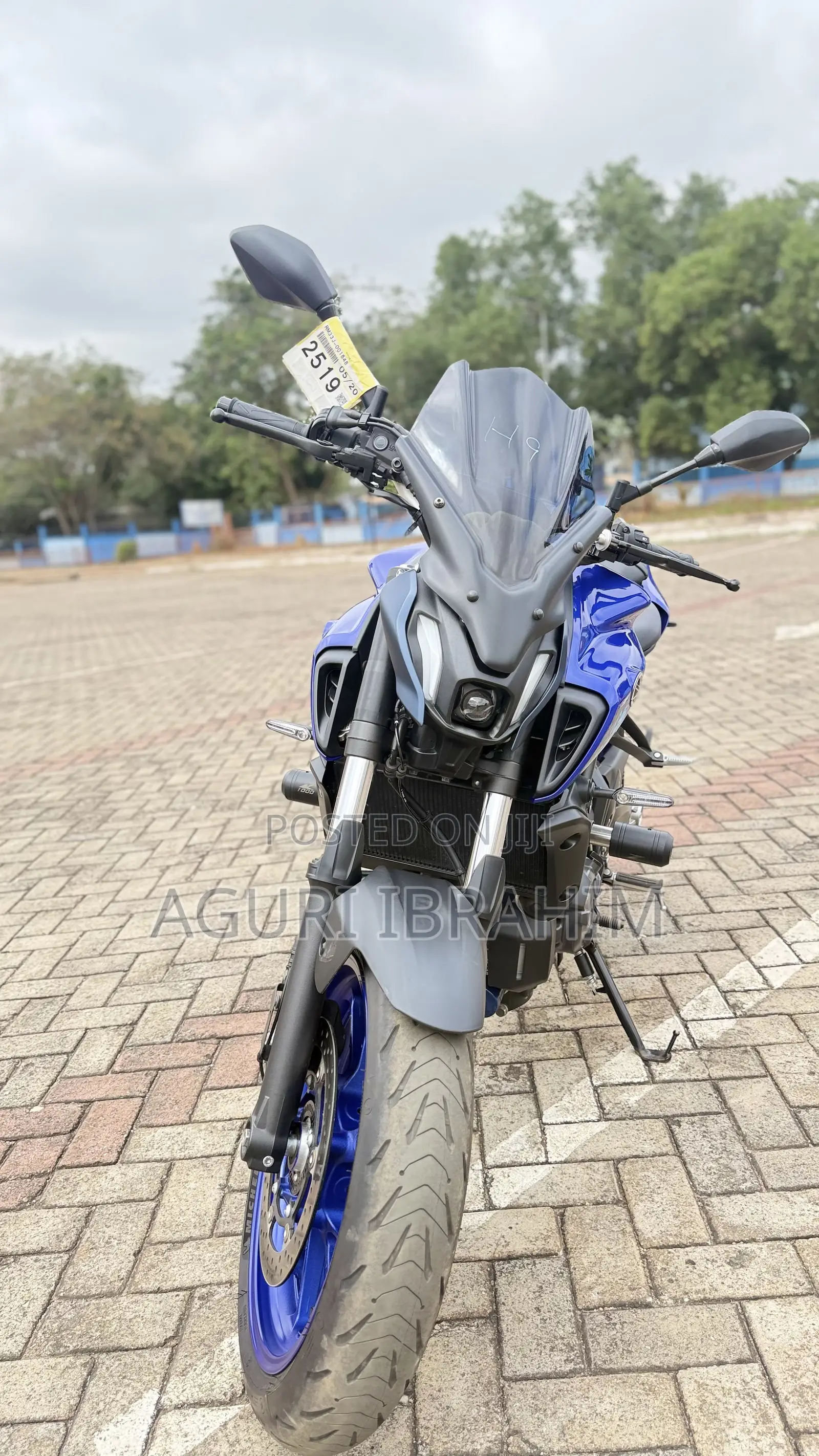 Yamaha MT-07 2023 Blue